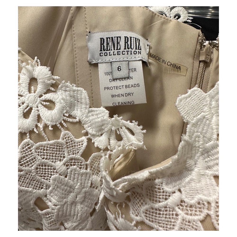 NWT RENE RUIZ TWO PIECE SET - LACE DETAILING - Picture 2 of 10